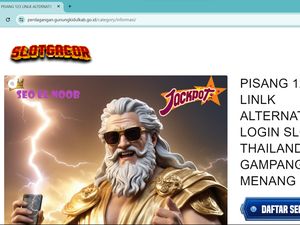 Waduh! Situs Dinas Perdagangan Gunungkidul Diretas Jadi Judi Slot Waduh! Situs Dinas Perdagangan Gunungkidul Diretas Jadi Judi Slot