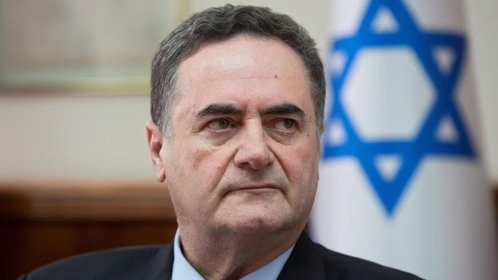 Israeli transportation minister Israel Katz attends the cabinet meeting at the Prime Ministers office in Jerusalem February 17, 2019. Sebastian Scheiner/Pool via REUTERS/File Photo Purchase Licensing Rights, opens new tab