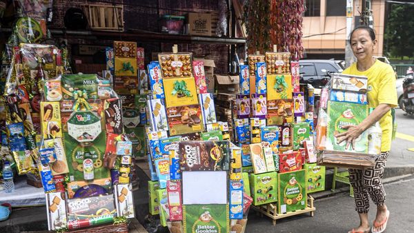 Pedagang di Cikini Jual Parsel Lebaran Rp 200 Ribu hingga Rp 1,5 Juta