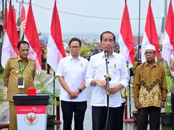 Jokowi Resmikan 15 Ruas Jalan di Sulteng, Warga Bersyukur dan Bahagia
