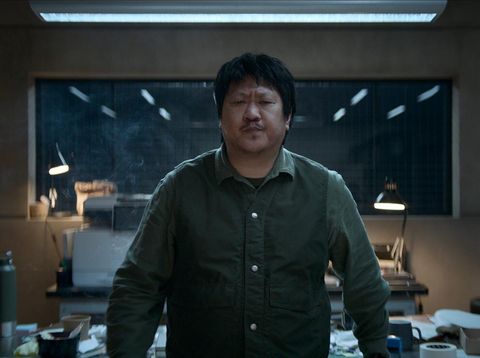 3 Body Problem. Benedict Wong as Da Shi in episode 101 of 3 Body Problem. Cr. Courtesy of Netflix © 2024