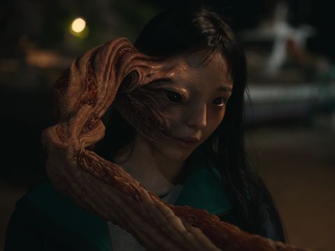 Serial Parasyte: The Grey (2024) Parasyte: The Grey Jeon So-nee as Jeong Su-in in Parasyte: The Grey Cr. Cho Wonjin/Netflix © 2024