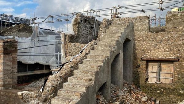 Situs Bangunan Pompeii Ungkap Metode Konstruksi Romawi Kuno