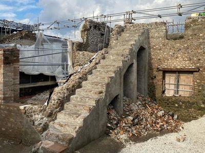 Situs Bangunan Pompeii Ungkap Metode Konstruksi Romawi Kuno