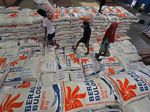 17 Ribu Ton Beras Impor Thailand Tiba di Banten, Ini Potretnya