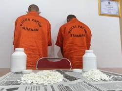 Selundupkan Seribuan Butir Obat Terlarang, 2 Warga Jayapura Ditangkap