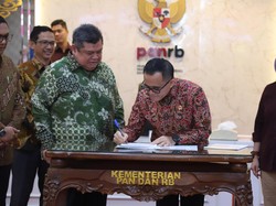 Wujud Akuntabilitas, KemenPAN Terima Hasil Reviu LKjPP dari BPKP