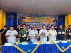 Bea Cukai dan BNN Musnahkan Ribuan Gram Narkoba di Kalimantan Barat