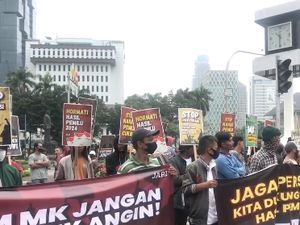 Ada Massa Aksi Tandingan Sengketa Pilpres, Minta MK Tak Diintervensi Ada Massa Aksi Tandingan Sengketa Pilpres, Minta MK Tak Diintervensi