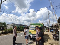 Bocah 7 Tahun di Bangka Tengah Tewas Tertabrak Truk Sepulang Sekolah