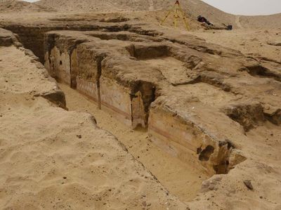 Potret Makam Pejabat Istana Mesir Kuno dengan Mural Langka