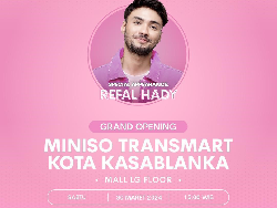 Miniso Akan Hadir di Transmart Kota Kasablanka, Dimeriahkan Refal Hady