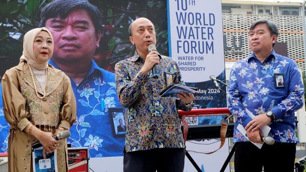 Ngabuburit World Water Forum Bareng Cinta Laura
