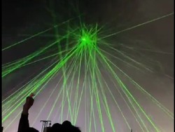 Ngawur, Pengunjung Festival Ramai-ramai Arahkan Laser ke Pesawat
