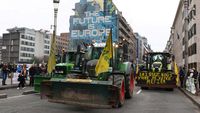 Demo Petani Belgia Berujung Ricuh di Markas Uni Eropa