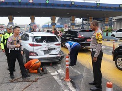Urutan Kecelakaan Truk di GT Halim, Sempat Tabrak Xpander dan Brio