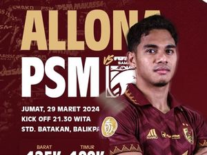 Penjualan Tiket PSM Makassar Vs Borneo FC Dibuka, Cek Harga dan Cara Belinya Penjualan Tiket PSM Makassar Vs Borneo FC Dibuka, Cek Harga dan Cara Belinya