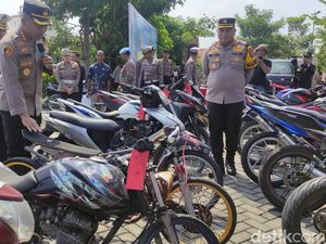 326 Motor Terjaring Razia Balap Liar di Sidoarjo Selama 2 Minggu 326 Motor Terjaring Razia Balap Liar di Sidoarjo Selama 2 Minggu