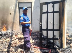 Rumah di Ponorogo Terbakar, Tabungan Rp 10 Juta dan Padi 3 Kuintal Hangus
