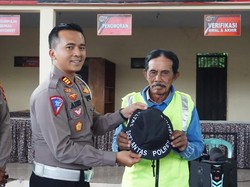 Polres Malang Edukasi Supeltas Sambil Bukber demi Arus Mudik Lancar