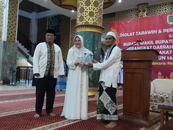 Malam Nuzulul Quran, Bupati Klaten Hadiri Tarling di Masjid Agung Al Aqsha