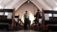 Jelang Paskah, Polisi Gelar Sterilisasi di 5 Gereja Malang