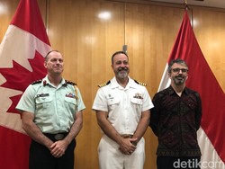 Komandan Satgas Angkatan Laut Kanada Kunjungi Jakarta, Ini yang Dibahas