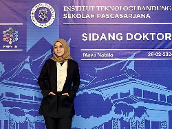 Baru 24 Tahun, Maya Nabila Sudah Raih Gelar Doktor dari ITB