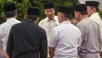 Momen Presiden Jokowi Buka Puasa Bersama Lembaga Tinggi Negara