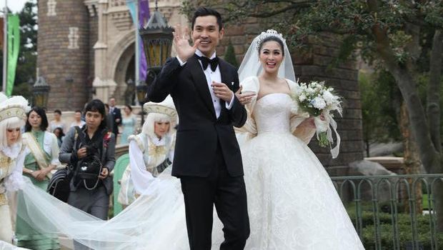 Segini Biaya Pernikahan di Disneyland Tokyo seperti Sandra Dewi dan Harvey Moeis