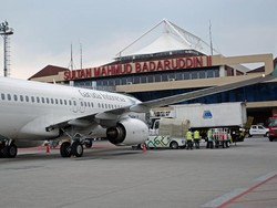 Puncak Arus Mudik di Bandara SMB II Palembang Diprediksi H-3 Lebaran