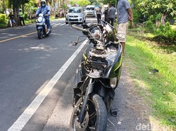 Karyawan BUMN Tewas Tertabrak Truk di Jalan Denpasar-Gilimanuk