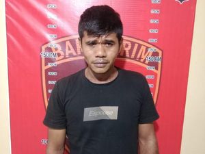 Pria di Sergai Ditangkap, Jambret HP Sopir Truk saat Parkir