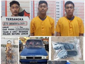 Bantahan 3 Tersangka Bakar dan Kubur Yudi Hidup-hidup di Muba Bantahan 3 Tersangka Bakar dan Kubur Yudi Hidup-hidup di Muba