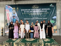 Grup Ajinomoto Indonesia Bagi Santunan & Ajak Anak Yatim Buka Bersama