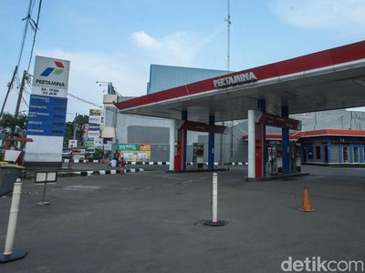 Ditutup Sementara, Ini Penampakan SPBU di Bekasi yang Viral Bensin Campur Air