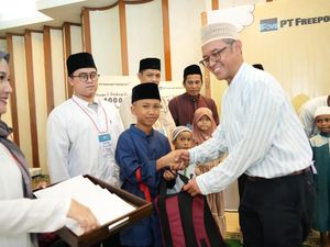 Gelar Bukber, Freeport Indonesia Berbagi dengan 1.000 Anak Yatim & Duafa Gelar Bukber, Freeport Indonesia Berbagi dengan 1.000 Anak Yatim & Duafa