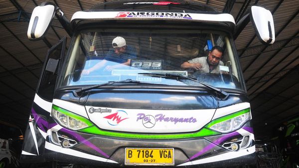 Jelang Mudik, Perusahaan Otobus Lakukan Pemeriksaan Armada