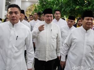 Airlangga Bantah Bahas Jatah Menteri Saat Bukber Bareng Prabowo