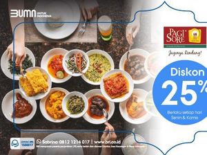 Nikmatnya Bukber di Pagi Sore, Ada Diskon hingga Rp 250.000 dari BRI!