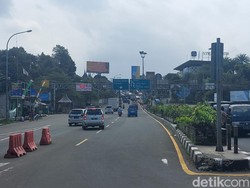 Long Weekend, Lalin Puncak Bogor Ramai Lancar Siang Ini