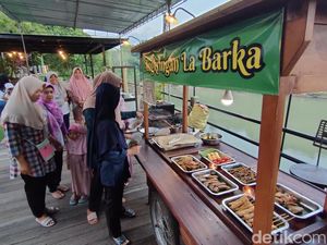 Asyinya Berbuka di Tepi Kali Progo, Bisa Nikmati Sajian Angkringan-Ingkung