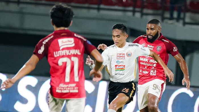 Bali United mengalahkan Persija 1-0 dalam pekan ke-30 Liga 1 2023-24 di Stadion Kapten I Wayan Dipta, Gianyar, Sabtu (30/3/2024). Gol tunggal Ilija Spasojevic di pengujung laga menjadi pembeda kedua tim.