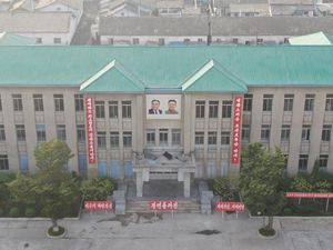 Jarang Dilihat, Begini Suasana Korea Utara Difoto Pakai Drone