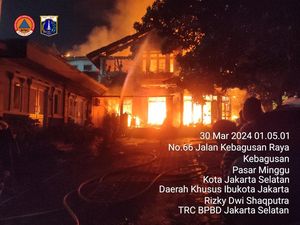 Kebakaran Rumah di Kebagusan Jaksel, 1 Orang Tewas Kebakaran Rumah di Kebagusan Jaksel, 1 Orang Tewas