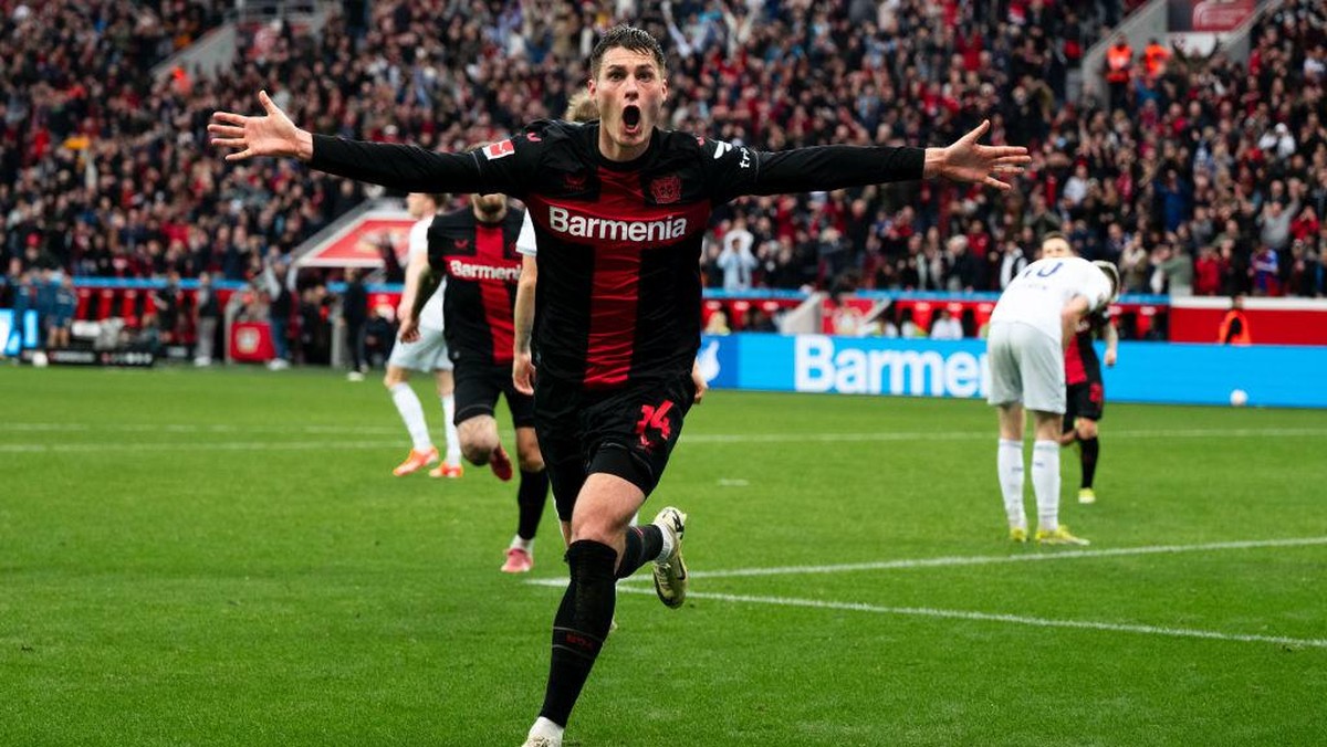 Patrik Schick menjadi penentu kemenangan Bayer Leverkusen atas Hoffenheim. Foto: dpa/picture alliance via Getty I/picture alliance