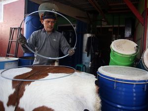 Penjualan Beduk Jelang Lebaran Mulai Meningkat