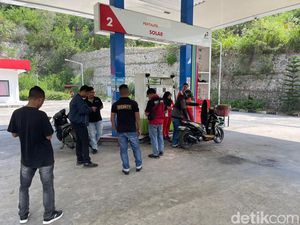 Polisi Sidak SPBU di Manggarai Timur Seusai Viral BBM Campur Air