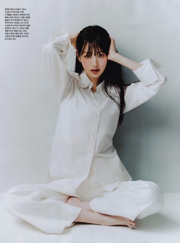 Potret Jang Won Young dalam pemotretan bersama Kerastase/ Foto: allkpop.com Potret Jang Won Young dalam pemotretan bersama Kerastase