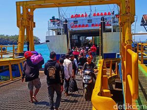 Puncak Arus Mudik Lewat Pelabuhan Padangbai Diprediksi H-3 Lebaran